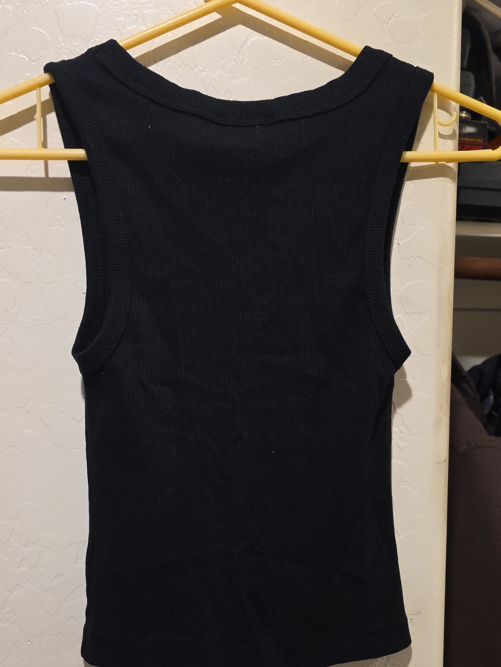 Universal Thread Black Ribbed Tank Top - Picture 5 of 5
